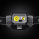 Ліхтар налобний Mactronic Prism (650 Lm) Cool White/RGB LED Recharg Type-C Helmet Kit (THL0141)