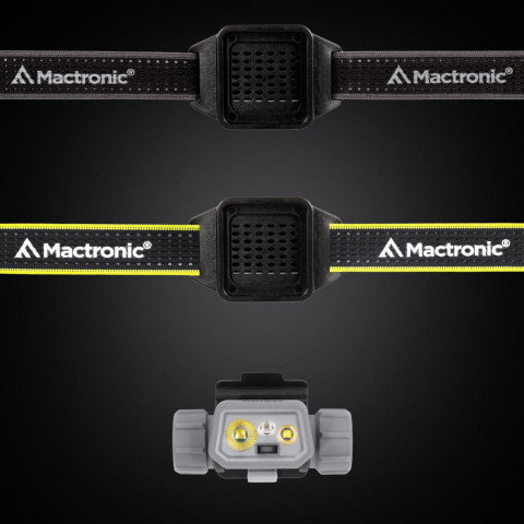 Ліхтар налобний Mactronic Prism (650 Lm) Cool White/RGB LED Recharg Type-C Helmet Kit (THL0141)