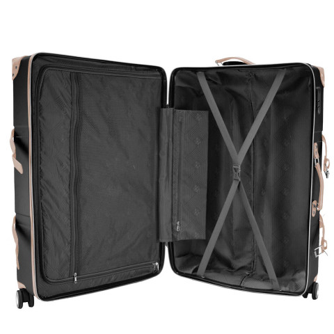 Валіза Semi Line 28 (L) Black/Pink Cream (T5671-4)