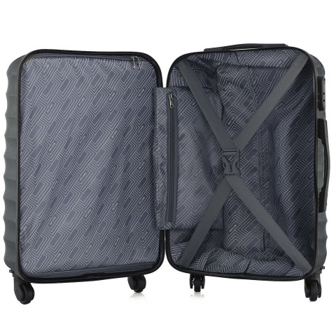 Валіза Semi Line 22 (M) Navy (T5577-3) Discounted