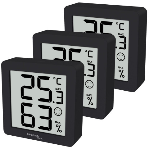 Набір термогігрометрів Technoline WS9425 Black (WS9425)