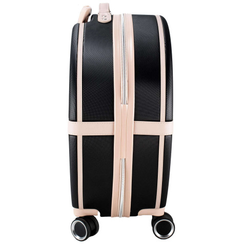 Валіза Semi Line 20 (S) Black/Pink Cream (T5671-2)