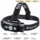 Ліхтар налобний Mactronic Black Eye H40 (4000 Lm) Cool White/Red LED Rechargeable Type-C (THL0061)