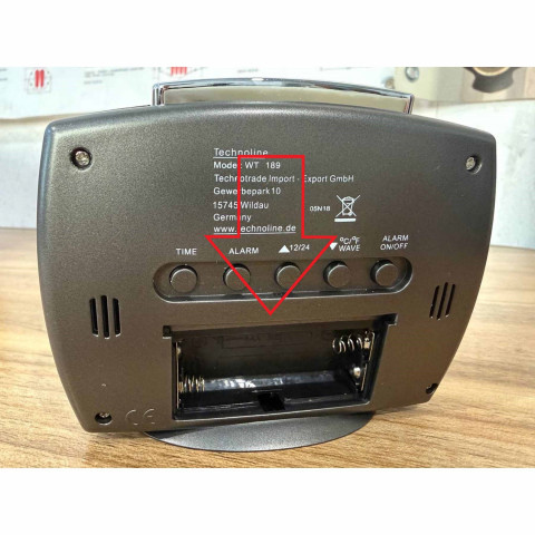 Годинник настільний Technoline WT189 Anthracite (WT189 anthrazit) Discounted