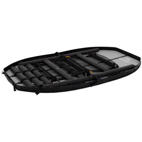 Стіл Bo&Camp Woodbine Oval 100x70 cm Black/Wood look (1404185)
