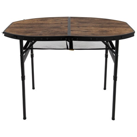Стіл Bo&Camp Woodbine Oval 100x70 cm Black/Wood look (1404185)
