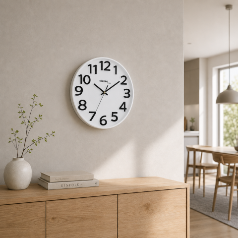 Годинник настінний Technoline WT4100 White (WT4100)