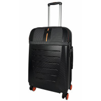 Валіза Semi Line 24 (M) Black/Orange Line (T5734-2)