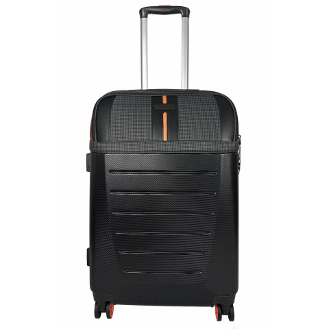 Валіза Semi Line 24 (M) Black/Orange Line (T5734-2)