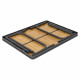 Стіл Bo&Camp Margate 75x55 cm Bamboo Brown (1404666)