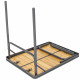 Стіл Bo&Camp Margate 75x55 cm Bamboo Brown (1404666)
