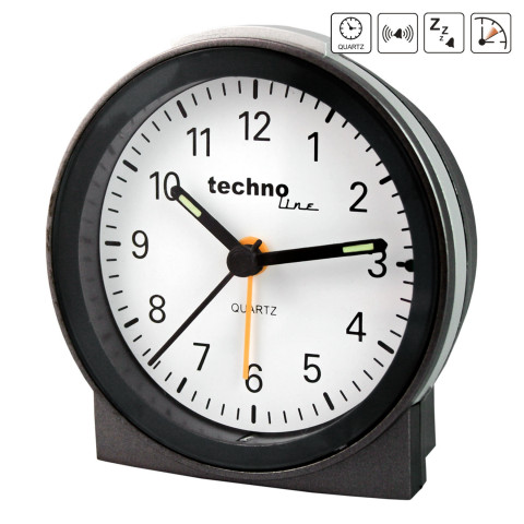 Годинник настільний Technoline Modell G Black (Modell G) Discounted