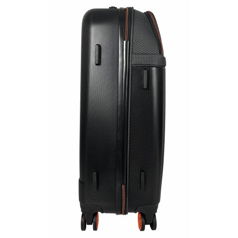 Валіза Semi Line 24 (M) Black/Orange Line (T5734-2)