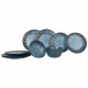 Сервіз столовий Gimex Tableware Stone 12 Pieces 4 Person Dark Blue (6917100)