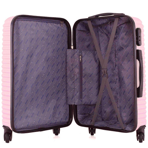 Валіза Semi Line 22 (M) Pink Cream (T5573-3) Discounted