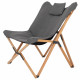 Крісло розкладне Bo&Camp Wembley L Grey (1200380)