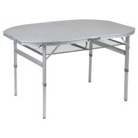 Стіл Bo&Camp Premium Oval 120x80 cm Grey (1404420)