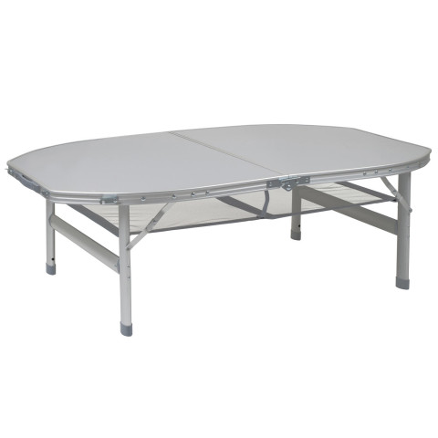 Стіл Bo&Camp Premium Oval 120x80 cm Grey (1404420)