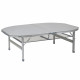 Стіл Bo&Camp Premium Oval 120x80 cm Grey (1404420)