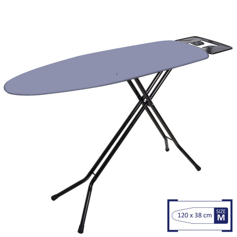 Дошка для прасування Casa Si Superstandard Basic Metallic 120x38 Black/Plain Silver (CS95150G409) Discounted