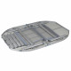 Стіл Bo&Camp Premium Oval 120x80 cm Grey (1404420)