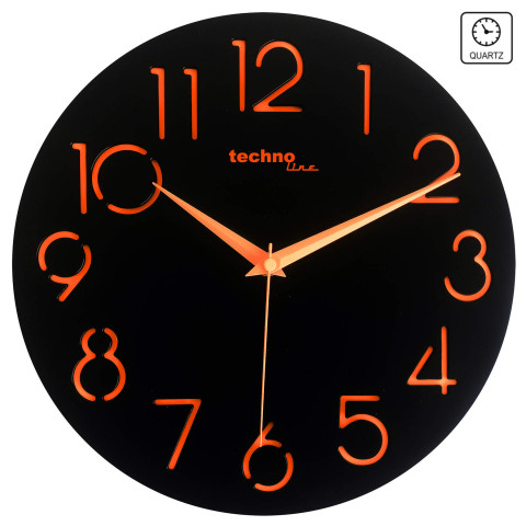 Годинник настінний Technoline WT7230 Black (WT7230)