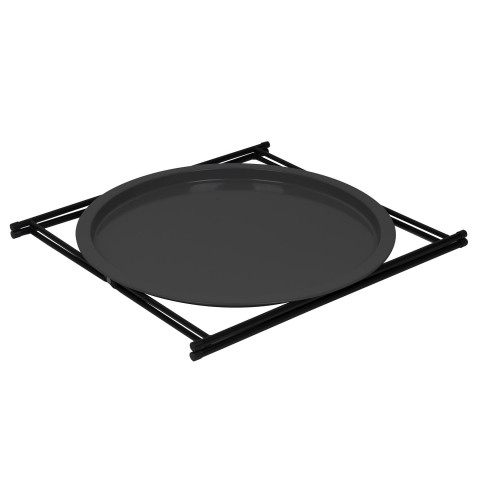 Стіл Bo&Camp Harlem 46x46 cm Black (1404325)