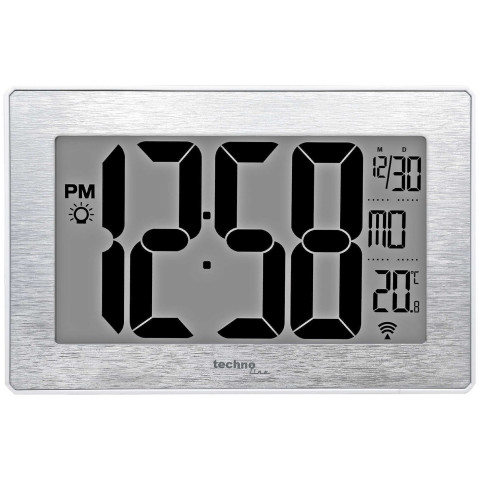 Годинник настінний Technoline WS8019 Silver (WS8019)