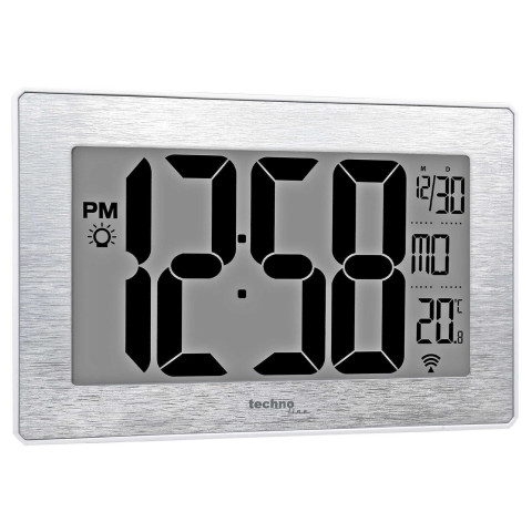 Годинник настінний Technoline WS8019 Silver (WS8019)
