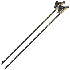 Палиці для скандинавської ходьби Gabel FX-75 Snake Carbon 105 Dual Spike (7009351011050)