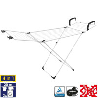 Сушарка для білизни підлогова Casa Si Flex Dry 4in1 White/Black (CS92970002)