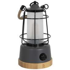 Ліхтар кемпінговий Bo-Camp Harlington Rechargable Dimming 370 Lumen Bamboo-Grey (5818921)