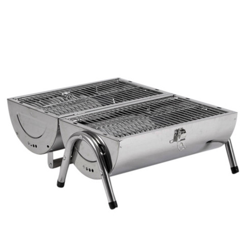 Гриль вугільний Bo-Camp Barrel Silver (8108381) Discounted