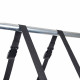 Шафа-органайзер підвісна складана Bo-Camp 4 Compartments 2 Doors Anthracite (1709380)