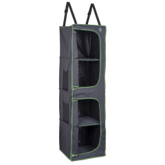 Шафа-органайзер підвісна складана Bo-Camp 4 Compartments 2 Doors Anthracite (1709380)