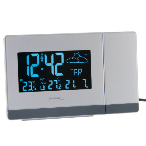 Годинник проекційний Technoline WT549 White (WT549)