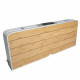 Стіл Bo&Camp Bamboo Brown/Silver (1404800)