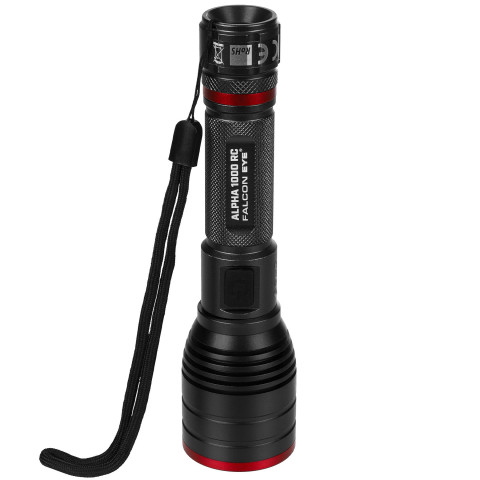 Ліхтар Falcon Eye Alpha 1000 RC (1000 Lm) Focus Rechargeable Type-C (FHH0122)
