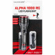 Ліхтар Falcon Eye Alpha 1000 RC (1000 Lm) Focus Rechargeable Type-C (FHH0122)