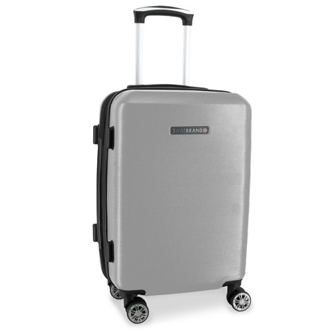 Валіза Swissbrand Cardiff (L) Silver (SWB_LHCAR802L) Discounted