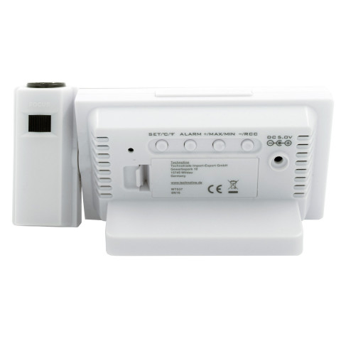 Годинник проекційний Technoline WT537 White (WT537)