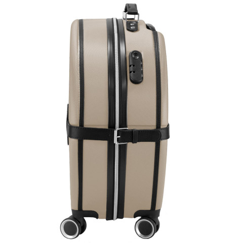 Валіза Semi Line 20 (S) Champagne/Black (T5674-2)