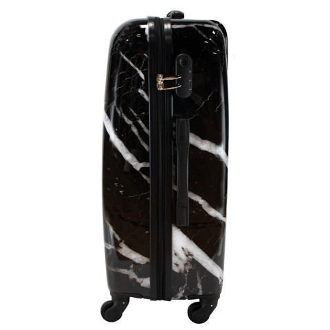 Валіза Semi Line 24 (M) Black Marble (T5730-2)