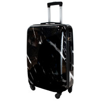 Валіза Semi Line 24 (M) Black Marble (T5730-2)