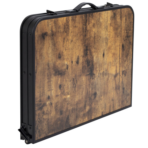 Стіл Bo&Camp Decatur 90x60 cm Black/Wood look (1404200)