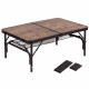 Стіл Bo&Camp Decatur 90x60 cm Black/Wood look (1404200)