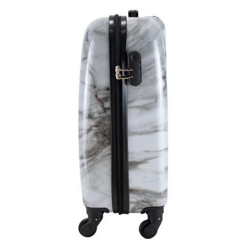 Валіза Semi Line 20 (S) White Marble (T5731-1)