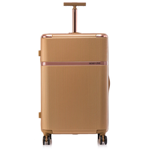 Валіза Semi Line 28 (L) Gold (T5667-4)