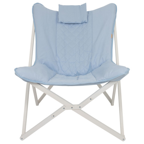 Крісло розкладне Bo&Camp Gordes L Pastel Blue (1200371)