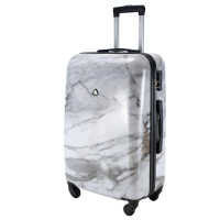 Валіза Semi Line 24 (M) White Marble (T5731-2)